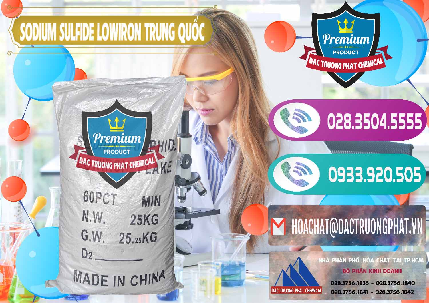 Chuyên kinh doanh - bán Sodium Sulfide NA2S – Đá Thối Lowiron Trung Quốc China - 0227 - Cty chuyên phân phối ( kinh doanh ) hóa chất tại TP.HCM - hoachatxulynuoc.com