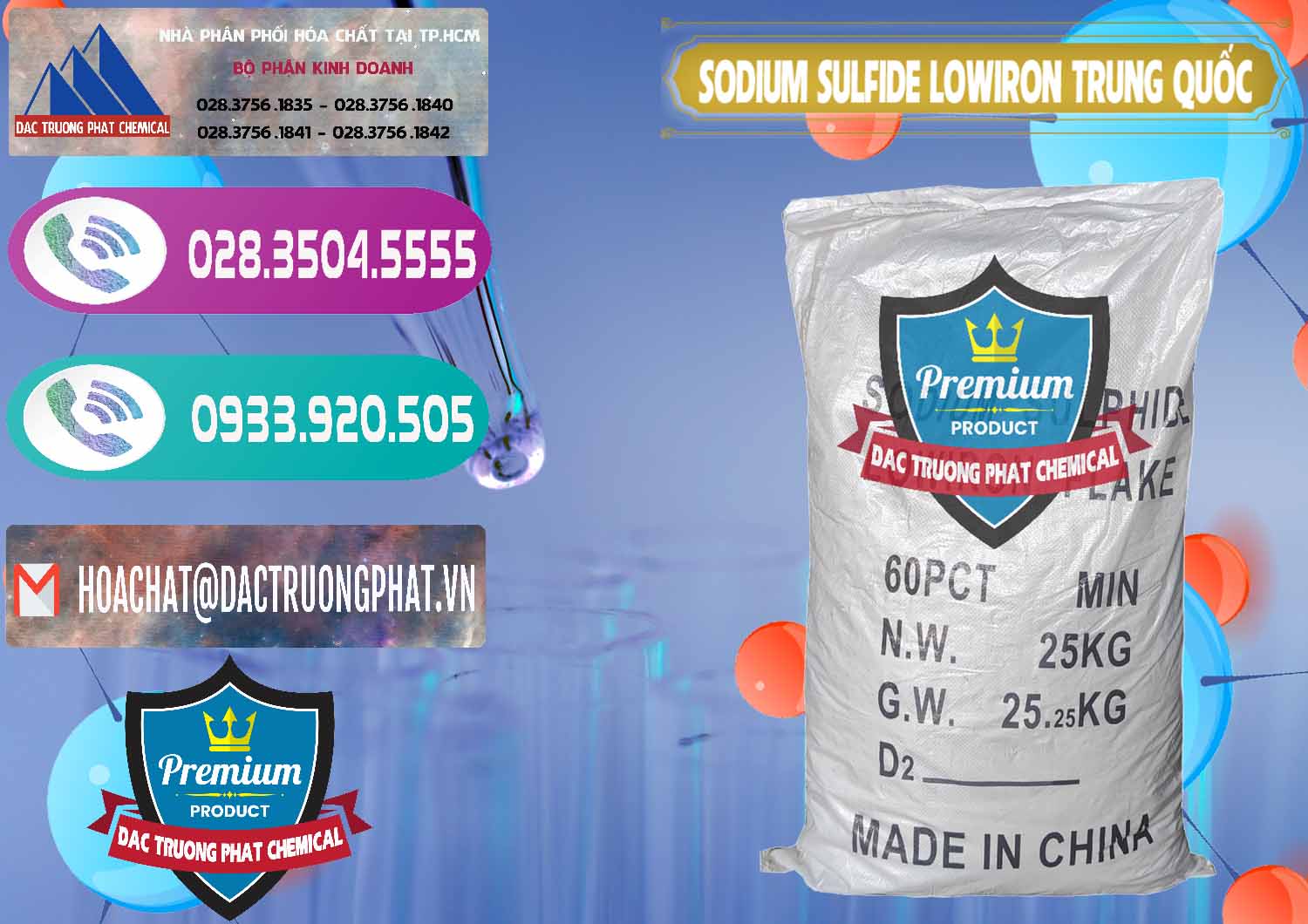 Cty chuyên cung ứng ( bán ) Sodium Sulfide NA2S – Đá Thối Lowiron Trung Quốc China - 0227 - Bán - cung cấp hóa chất tại TP.HCM - hoachatxulynuoc.com