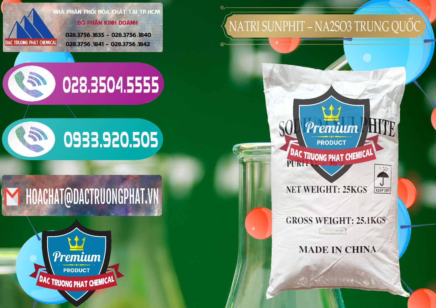 Nơi bán ( cung cấp ) Natri Sunphit - NA2SO3 Trung Quốc China - 0106 - Cung cấp và kinh doanh hóa chất tại TP.HCM - hoachatxulynuoc.com