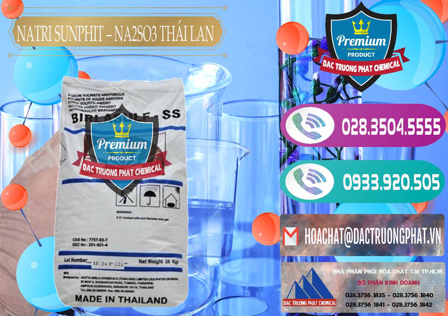 Chuyên bán _ cung ứng Natri Sunphit - NA2SO3 Thái Lan - 0105 - Công ty phân phối và cung cấp hóa chất tại TP.HCM - hoachatxulynuoc.com