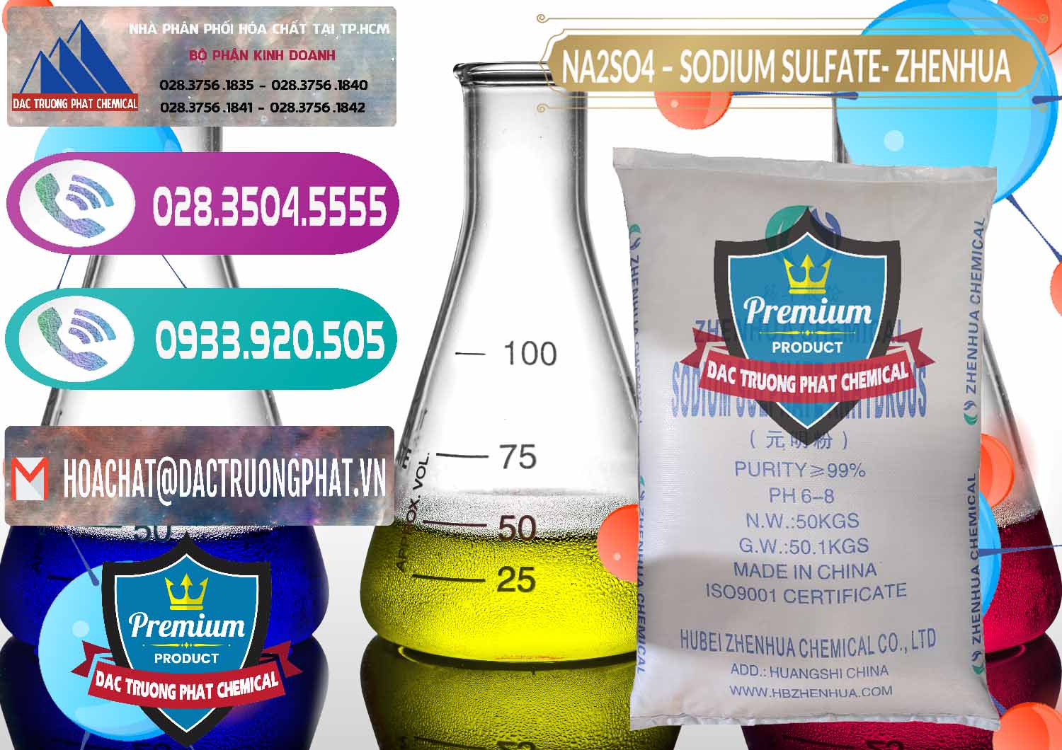 Cty kinh doanh _ bán Sodium Sulphate - Muối Sunfat Na2SO4 Zhenhua Trung Quốc China - 0101 - Chuyên phân phối & bán hóa chất tại TP.HCM - hoachatxulynuoc.com