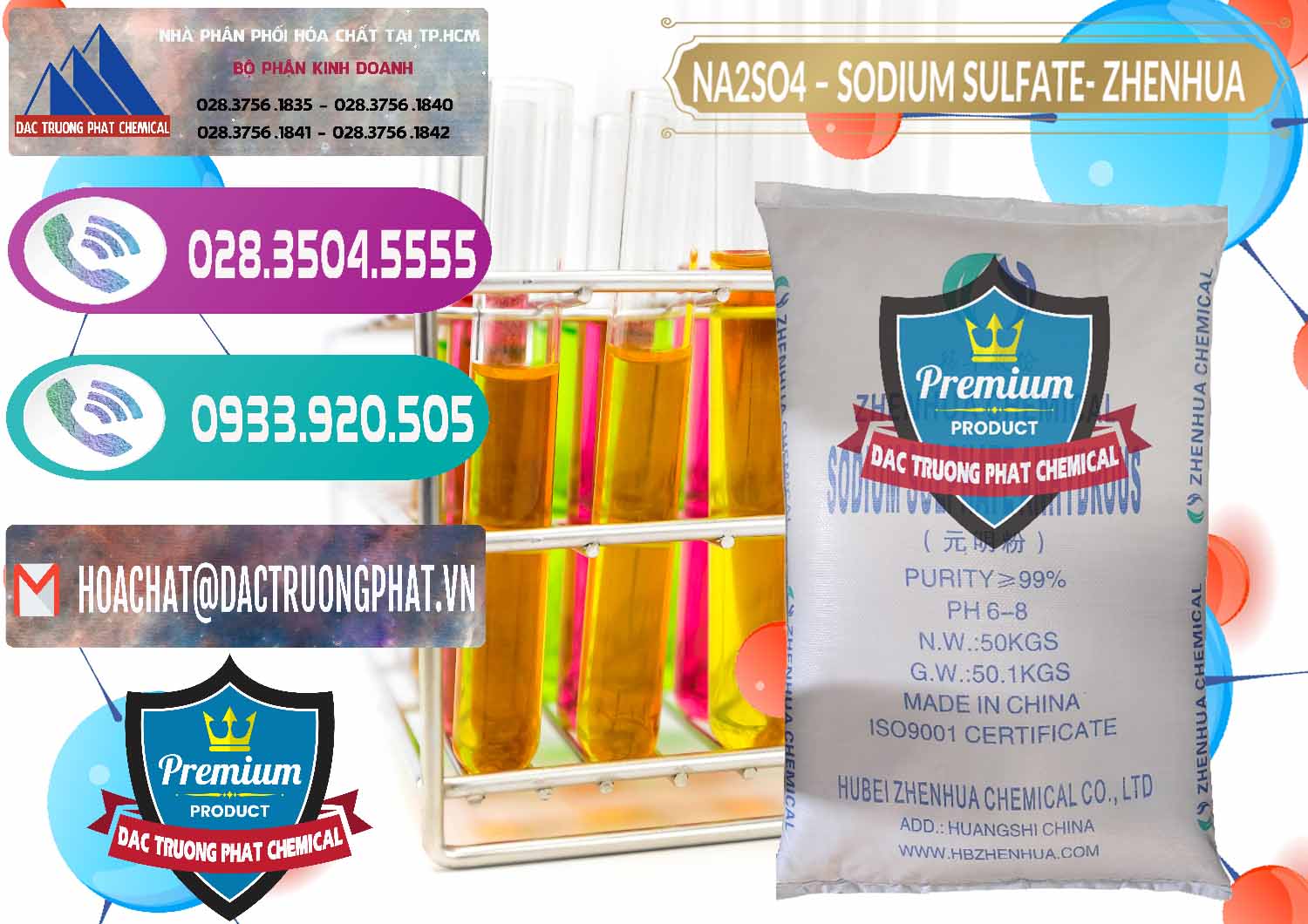 Bán Sodium Sulphate - Muối Sunfat Na2SO4 Zhenhua Trung Quốc China - 0101 - Nhà phân phối và cung ứng hóa chất tại TP.HCM - hoachatxulynuoc.com