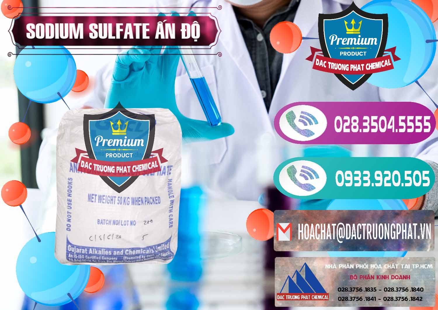 Công ty chuyên cung cấp - bán Sodium Sulphate - Muối Sunfat Na2SO4 GACL Ấn Độ India - 0461 - Công ty chuyên cung cấp - nhập khẩu hóa chất tại TP.HCM - hoachatxulynuoc.com