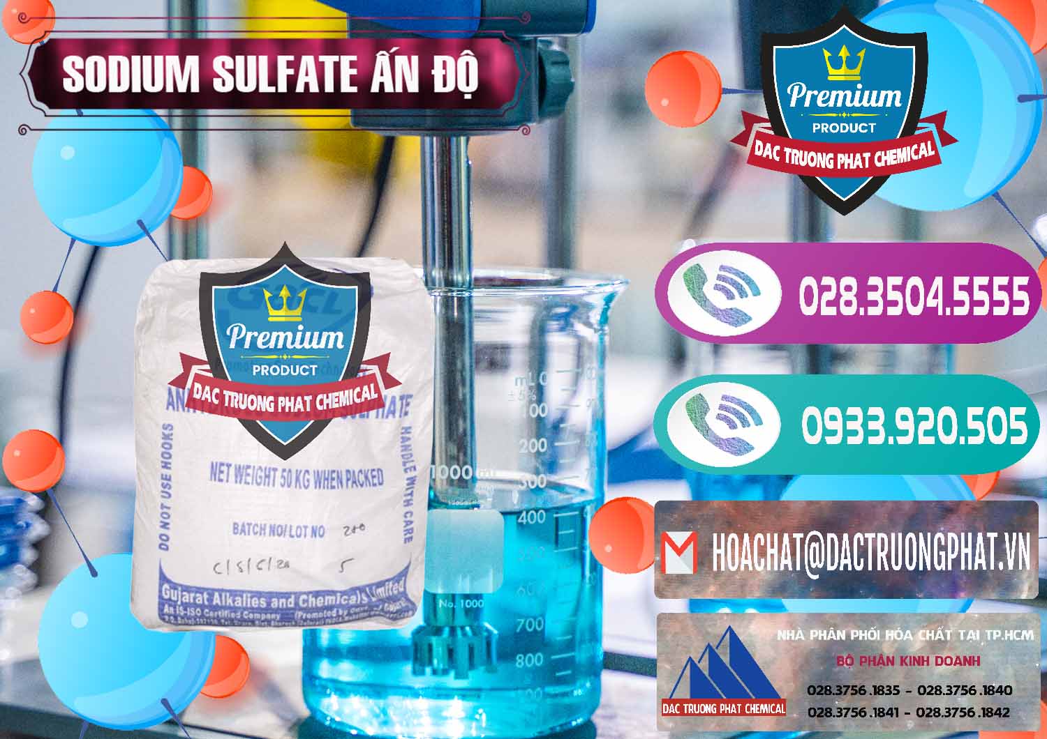 Đơn vị chuyên bán & phân phối Sodium Sulphate - Muối Sunfat Na2SO4 GACL Ấn Độ India - 0461 - Cty phân phối _ nhập khẩu hóa chất tại TP.HCM - hoachatxulynuoc.com