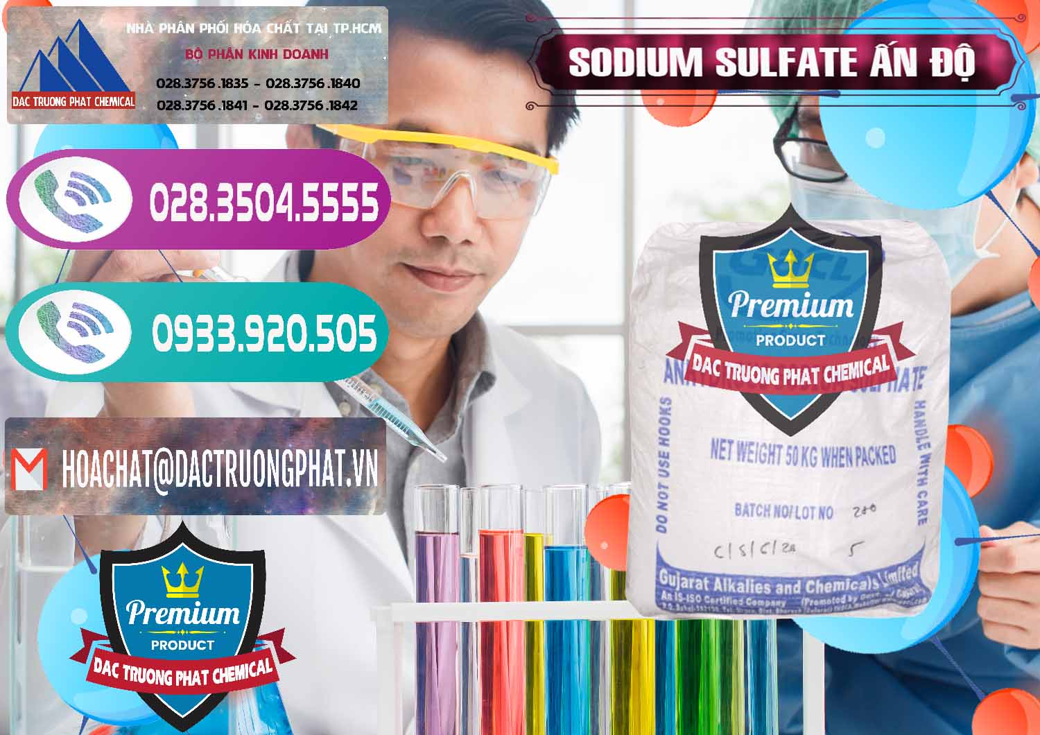 Nơi chuyên bán _ cung ứng Sodium Sulphate - Muối Sunfat Na2SO4 GACL Ấn Độ India - 0461 - Cung cấp và bán hóa chất tại TP.HCM - hoachatxulynuoc.com