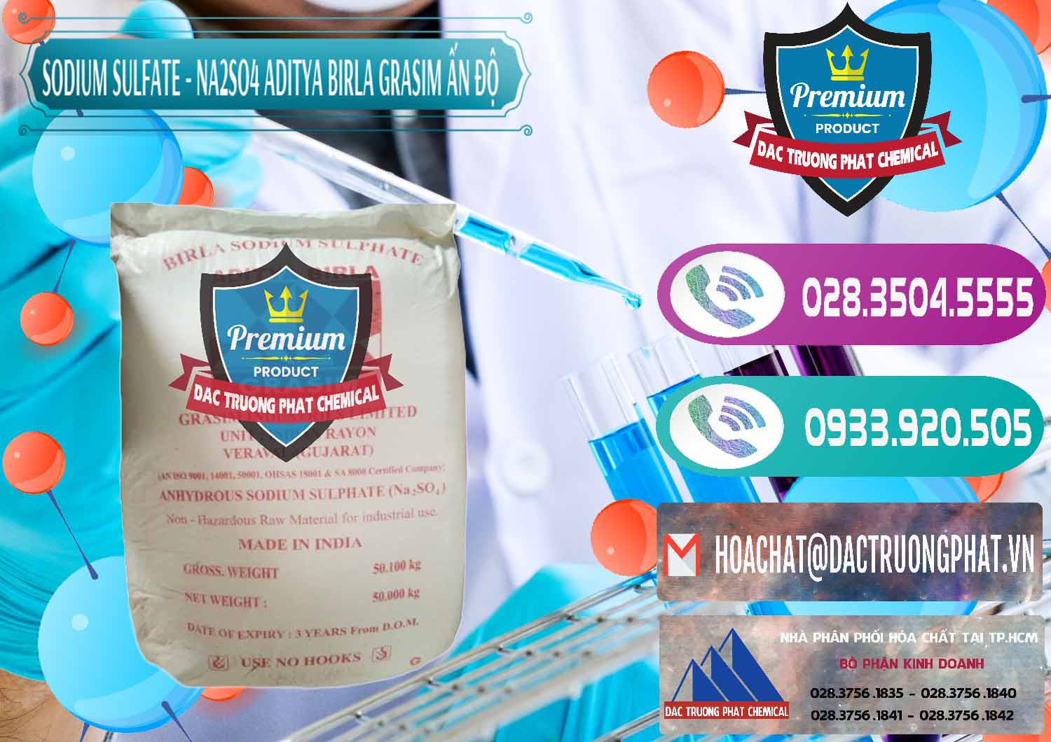 Công ty chuyên bán - cung cấp Sodium Sulphate - Muối Sunfat Na2SO4 Grasim Ấn Độ India - 0356 - Công ty nhập khẩu _ cung cấp hóa chất tại TP.HCM - hoachatxulynuoc.com