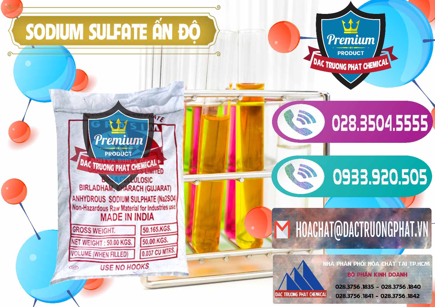 Chuyên bán - phân phối Sodium Sulphate - Muối Sunfat Na2SO4 Aditya Birla Grasim Ấn Độ India - 0462 - Cty phân phối - cung ứng hóa chất tại TP.HCM - hoachatxulynuoc.com
