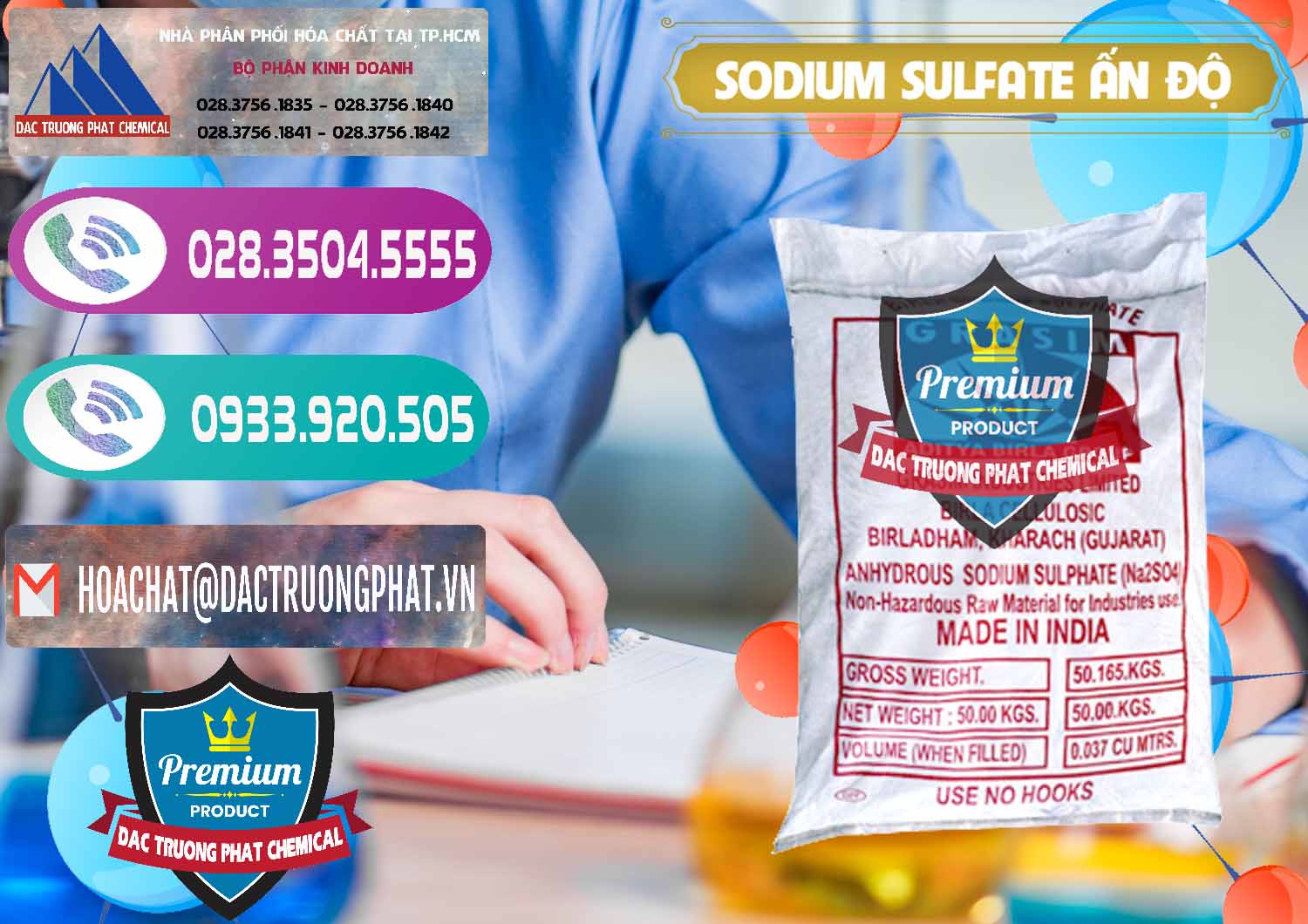 Đơn vị bán ( cung ứng ) Sodium Sulphate - Muối Sunfat Na2SO4 Aditya Birla Grasim Ấn Độ India - 0462 - Cty kinh doanh - cung cấp hóa chất tại TP.HCM - hoachatxulynuoc.com