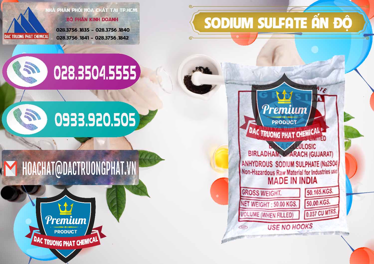 Đơn vị chuyên phân phối - bán Sodium Sulphate - Muối Sunfat Na2SO4 Aditya Birla Grasim Ấn Độ India - 0462 - Công ty phân phối - nhập khẩu hóa chất tại TP.HCM - hoachatxulynuoc.com
