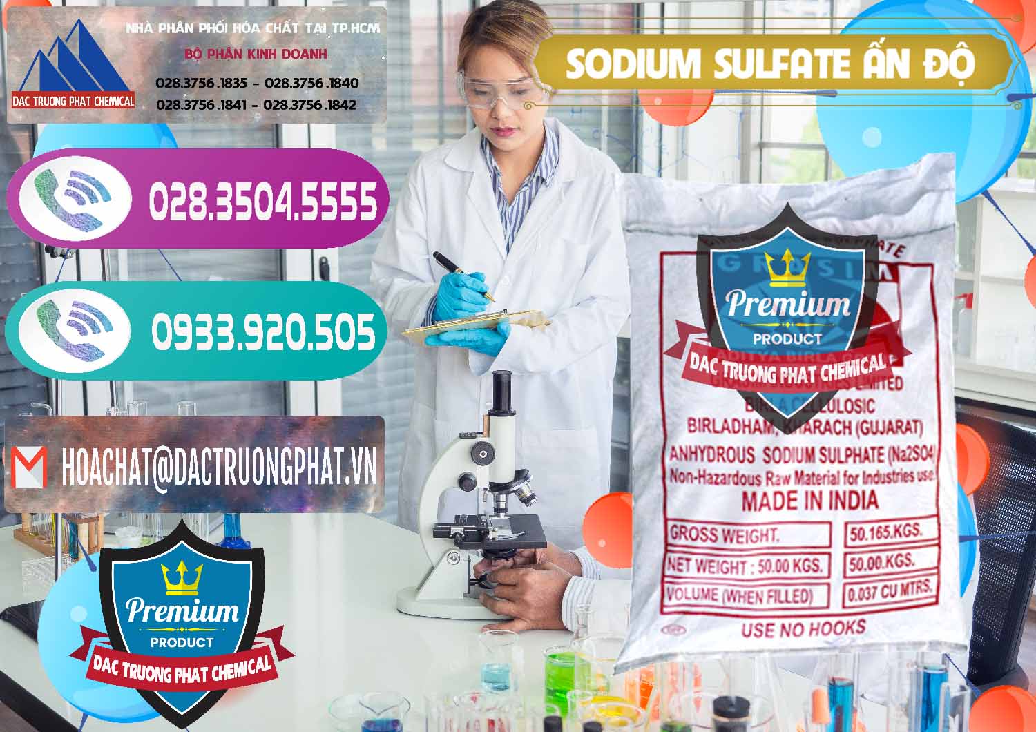 Đơn vị chuyên cung cấp và bán Sodium Sulphate - Muối Sunfat Na2SO4 Aditya Birla Grasim Ấn Độ India - 0462 - Chuyên phân phối - cung cấp hóa chất tại TP.HCM - hoachatxulynuoc.com