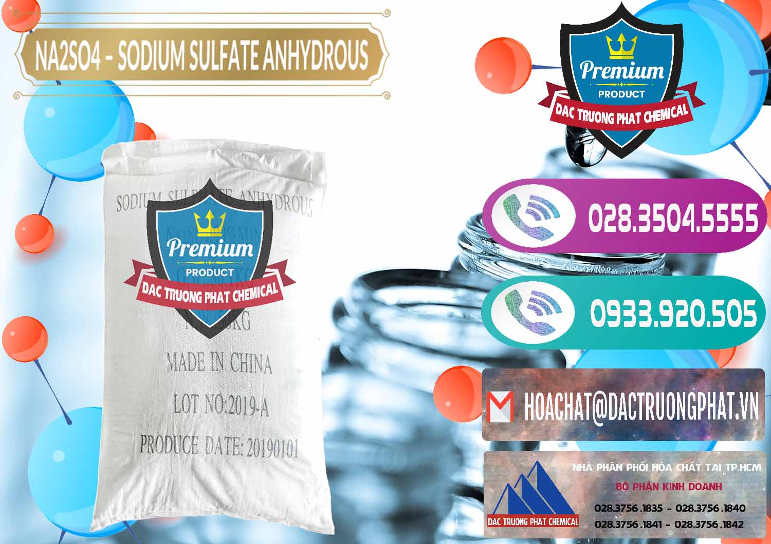 Nơi chuyên phân phối và bán Sodium Sulphate - Muối Sunfat Na2SO4 PH 6-8 Trung Quốc China - 0099 - Nơi chuyên phân phối ( bán ) hóa chất tại TP.HCM - hoachatxulynuoc.com