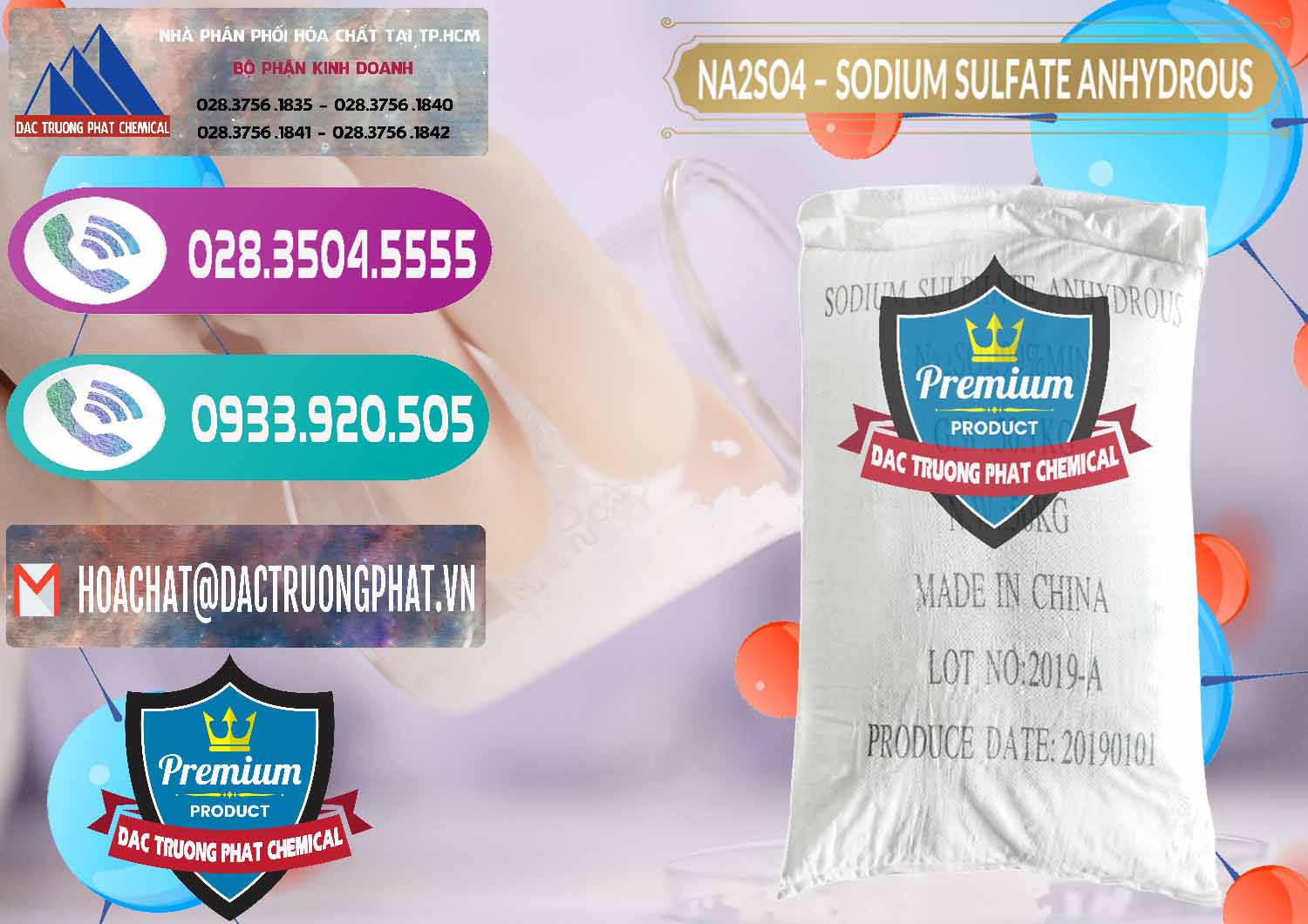 Chuyên kinh doanh ( bán ) Sodium Sulphate - Muối Sunfat Na2SO4 PH 6-8 Trung Quốc China - 0099 - Nhà cung cấp _ phân phối hóa chất tại TP.HCM - hoachatxulynuoc.com