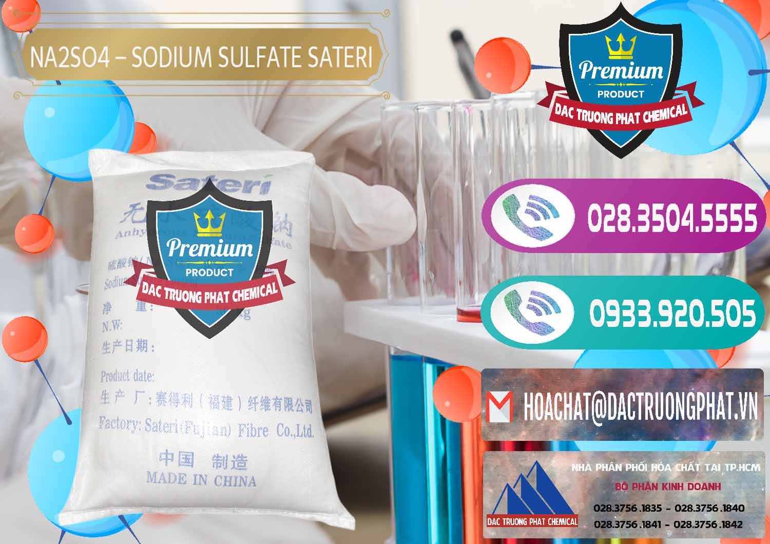 Cty nhập khẩu _ bán Sodium Sulphate - Muối Sunfat Na2SO4 Sateri Trung Quốc China - 0100 - Đơn vị chuyên cung ứng & phân phối hóa chất tại TP.HCM - hoachatxulynuoc.com
