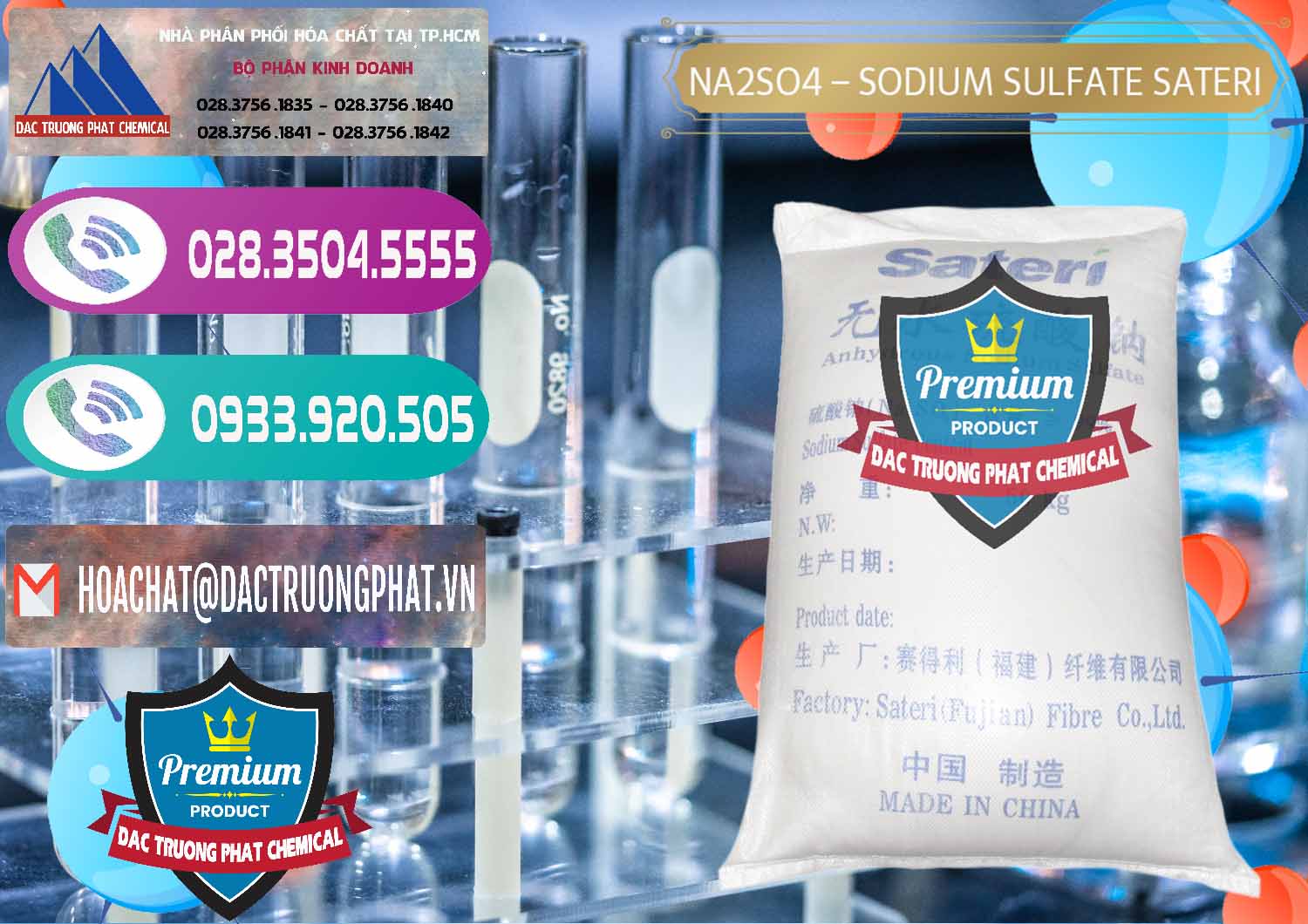 Công ty chuyên bán và phân phối Sodium Sulphate - Muối Sunfat Na2SO4 Sateri Trung Quốc China - 0100 - Cty chuyên bán ( phân phối ) hóa chất tại TP.HCM - hoachatxulynuoc.com