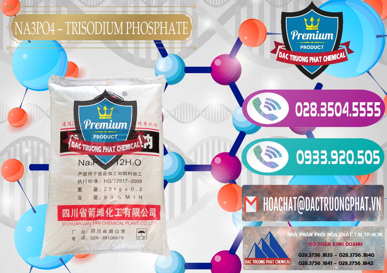 Cty chuyên bán _ cung cấp Na3PO4 – Trisodium Phosphate Trung Quốc China JT - 0102 - Cty cung cấp và bán hóa chất tại TP.HCM - hoachatxulynuoc.com