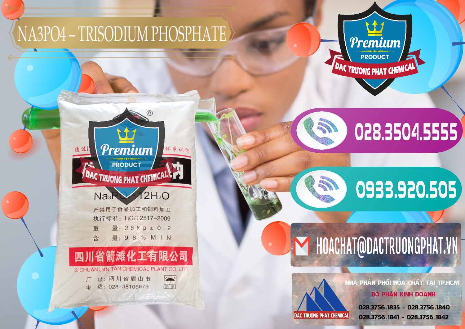 Công ty phân phối _ bán Na3PO4 – Trisodium Phosphate Trung Quốc China JT - 0102 - Cty phân phối và cung cấp hóa chất tại TP.HCM - hoachatxulynuoc.com
