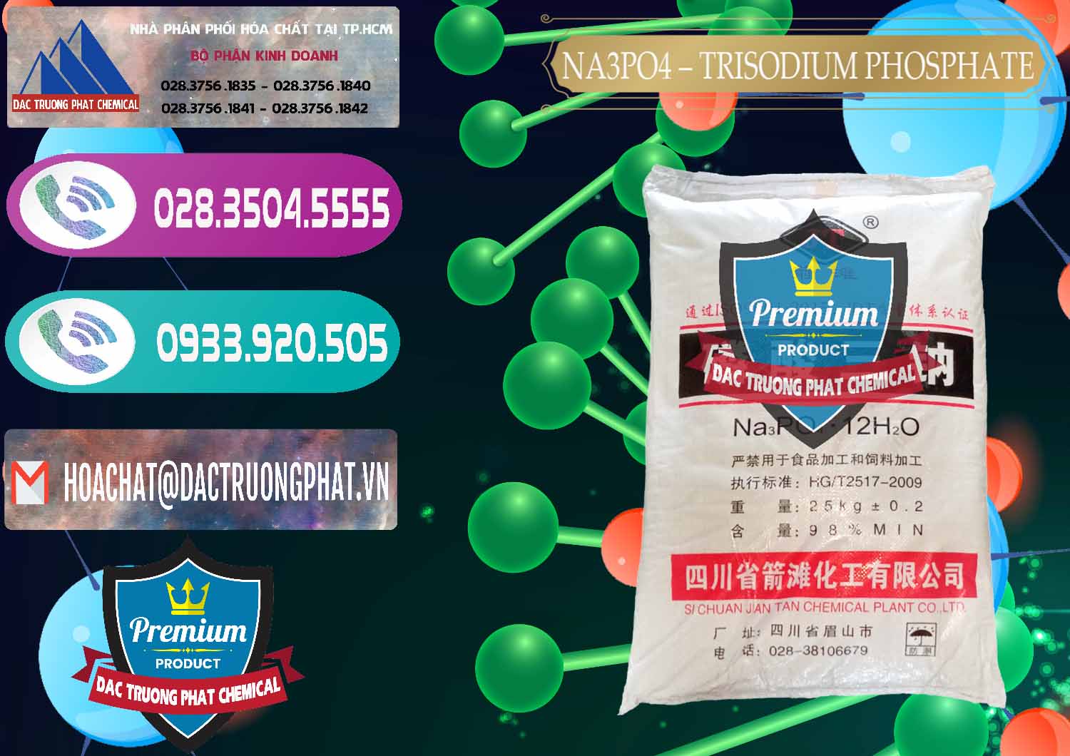 Công ty cung cấp - bán Na3PO4 – Trisodium Phosphate Trung Quốc China JT - 0102 - Cty chuyên bán - cung cấp hóa chất tại TP.HCM - hoachatxulynuoc.com