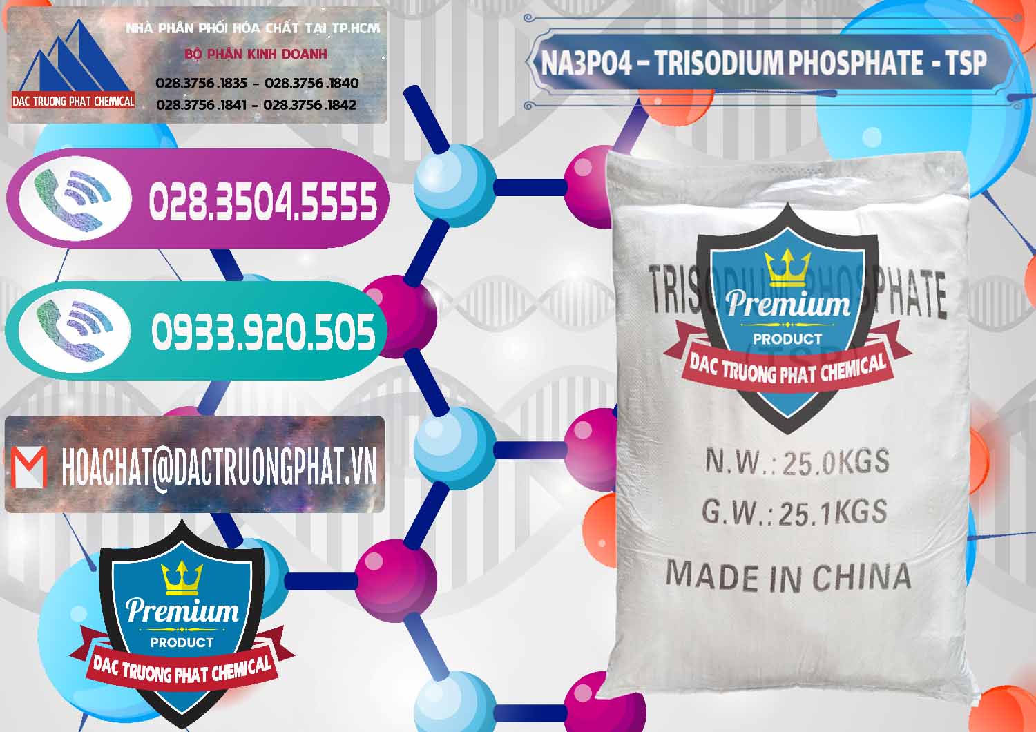 Nơi chuyên bán _ cung ứng Na3PO4 – Trisodium Phosphate Trung Quốc China TSP - 0103 - Đơn vị cung cấp & kinh doanh hóa chất tại TP.HCM - hoachatxulynuoc.com