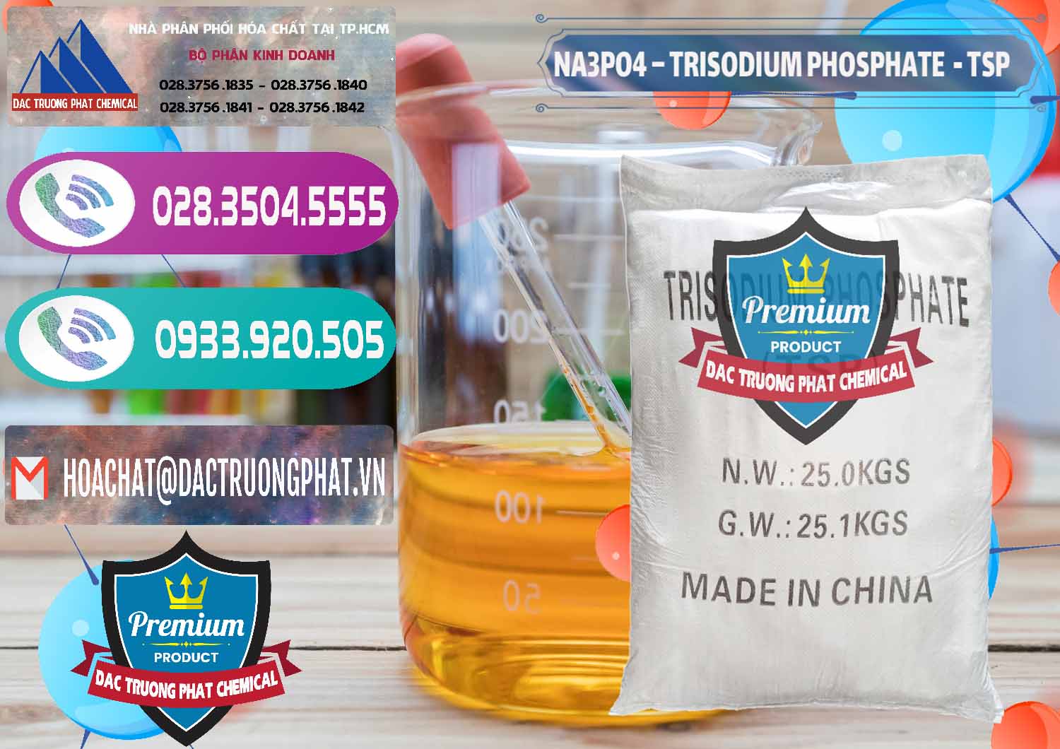 Na3PO4 – Trisodium Phosphate Trung Quốc China TSP Nơi chuyên bán - cung ứng Na3PO4 – Trisodium Phosphate Trung Quốc China TSP - 0103 - Công ty bán ( phân phối ) hóa chất tại TP.HCM - hoachatxulynuoc.com