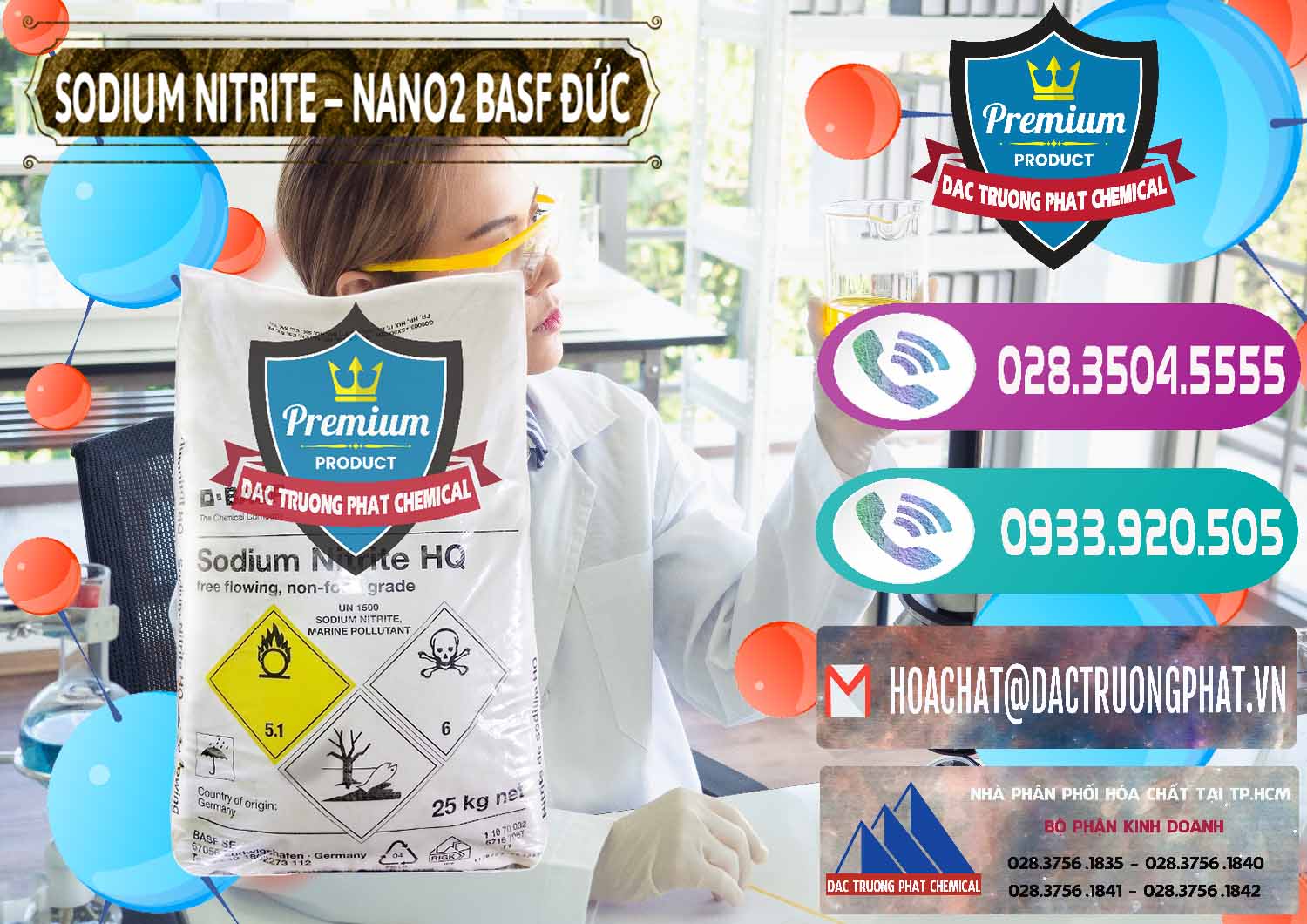 Đơn vị chuyên bán & cung cấp Sodium Nitrite - NANO2 Đức BASF Germany - 0148 - Công ty cung cấp - kinh doanh hóa chất tại TP.HCM - hoachatxulynuoc.com