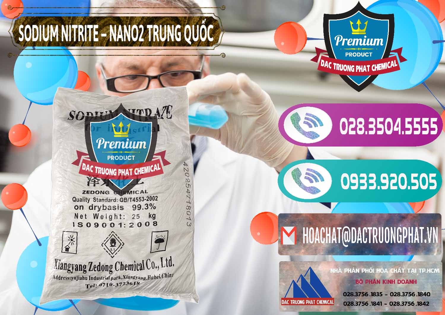 Cty kinh doanh & bán Sodium Nitrite - NANO2 Zedong Trung Quốc China - 0149 - Đơn vị chuyên phân phối ( bán ) hóa chất tại TP.HCM - hoachatxulynuoc.com