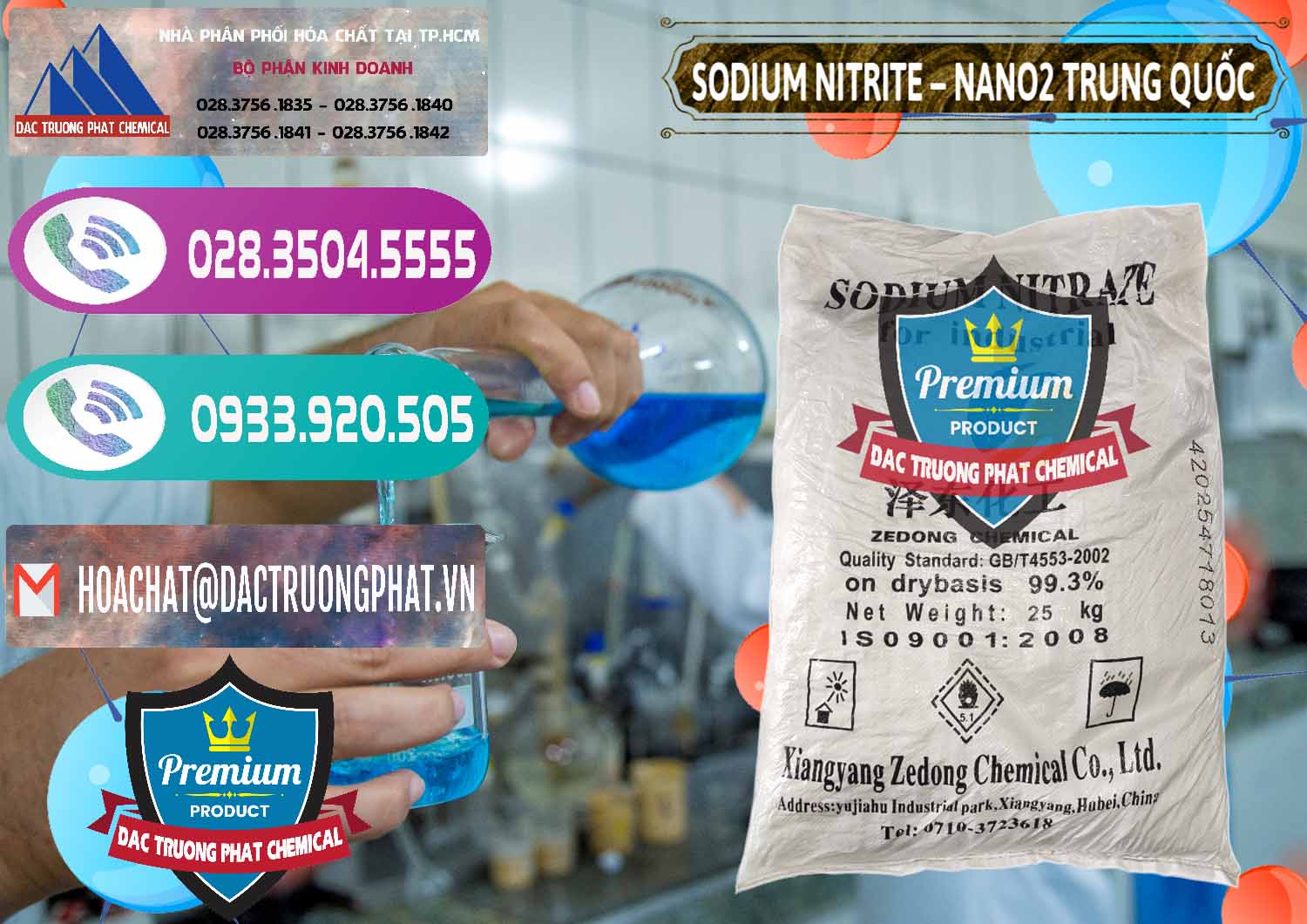 Đơn vị chuyên nhập khẩu & bán Sodium Nitrite - NANO2 Zedong Trung Quốc China - 0149 - Đơn vị nhập khẩu - cung cấp hóa chất tại TP.HCM - hoachatxulynuoc.com
