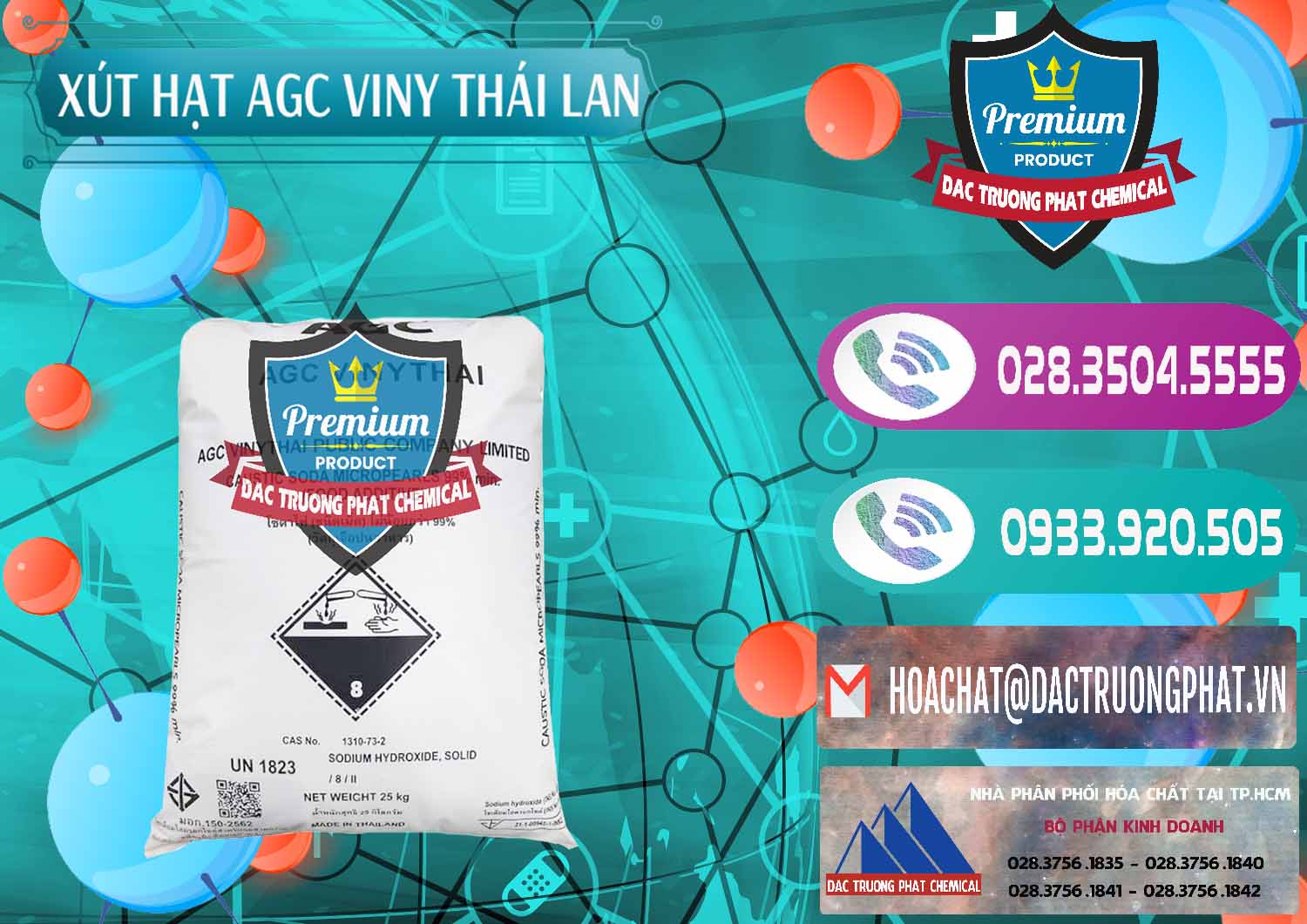 Đơn vị cung cấp và bán Xút Hạt - NaOH Bột 99% AGC Viny Thái Lan - 0399 - Chuyên cung cấp & nhập khẩu hóa chất tại TP.HCM - hoachatxulynuoc.com