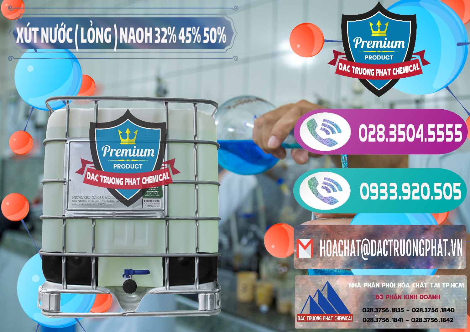 Nơi chuyên bán - phân phối Xút Lỏng – NaOH Lỏng 32% 45% 50% Việt Nam - 0195 - Đơn vị chuyên phân phối - cung ứng hóa chất tại TP.HCM - hoachatxulynuoc.com