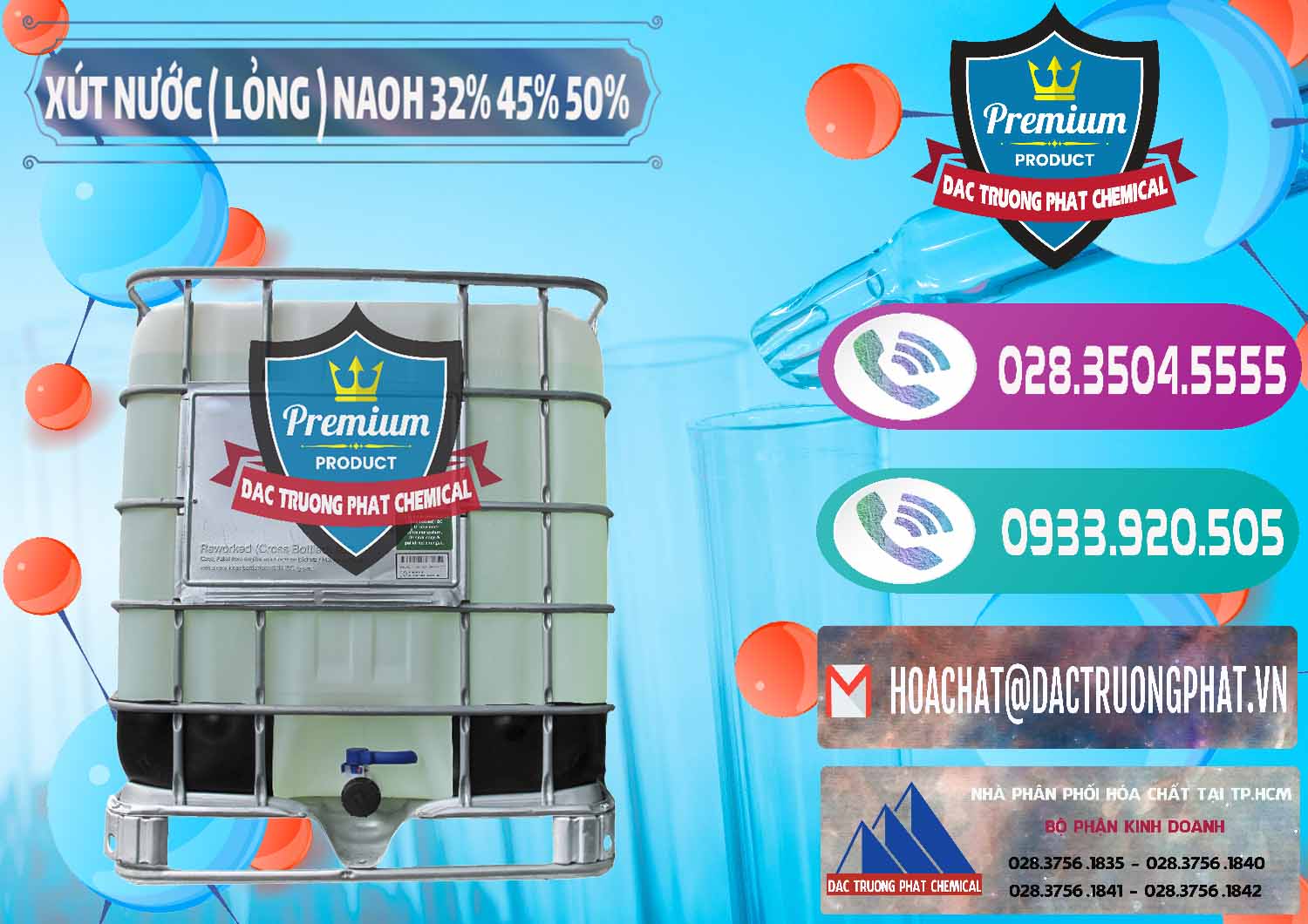 Cty bán & cung ứng Xút Lỏng – NaOH Lỏng 32% 45% 50% Việt Nam - 0195 - Nhà phân phối và bán hóa chất tại TP.HCM - hoachatxulynuoc.com