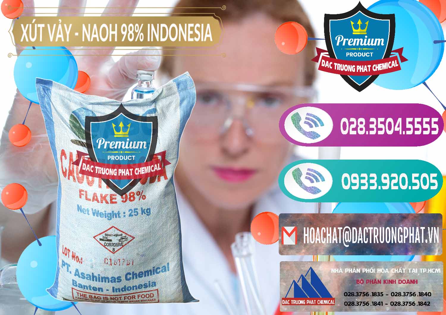 Cty nhập khẩu và bán Xút Vảy - NaOH Vảy 98% ASC Indonesia - 0172 - Công ty phân phối và cung cấp hóa chất tại TP.HCM - hoachatxulynuoc.com