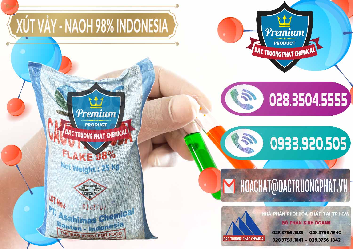 Công ty chuyên bán & phân phối Xút Vảy - NaOH Vảy 98% ASC Indonesia - 0172 - Công ty chuyên nhập khẩu _ phân phối hóa chất tại TP.HCM - hoachatxulynuoc.com