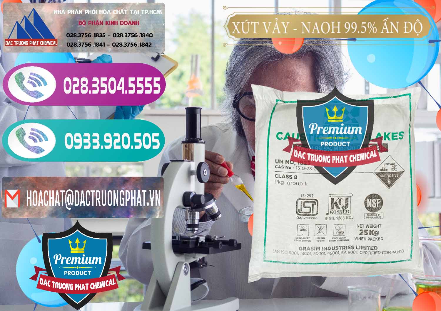 Nơi chuyên cung cấp _ bán Xút Vảy - NaOH Vảy 99.5% Aditya Birla Grasim Ấn Độ India - 0170 - Cty chuyên cung cấp - bán hóa chất tại TP.HCM - hoachatxulynuoc.com