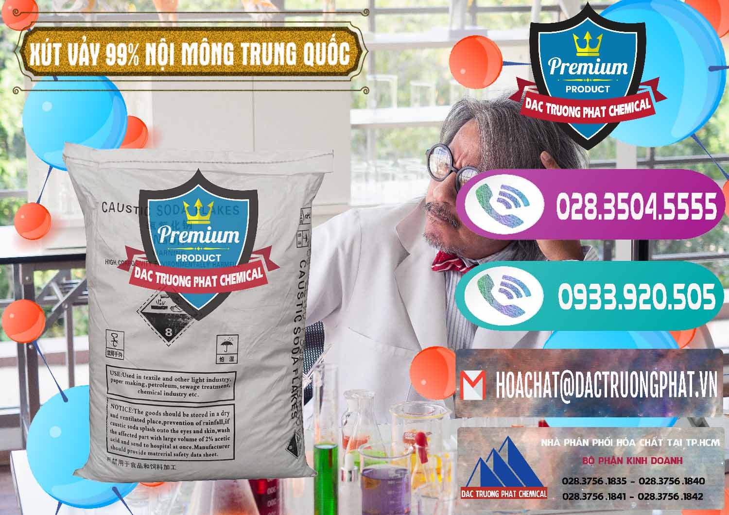 Cty bán và cung cấp Xút Vảy - NaOH Vảy 99% Nội Mông Trung Quốc China - 0228 - Phân phối và kinh doanh hóa chất tại TP.HCM - hoachatxulynuoc.com