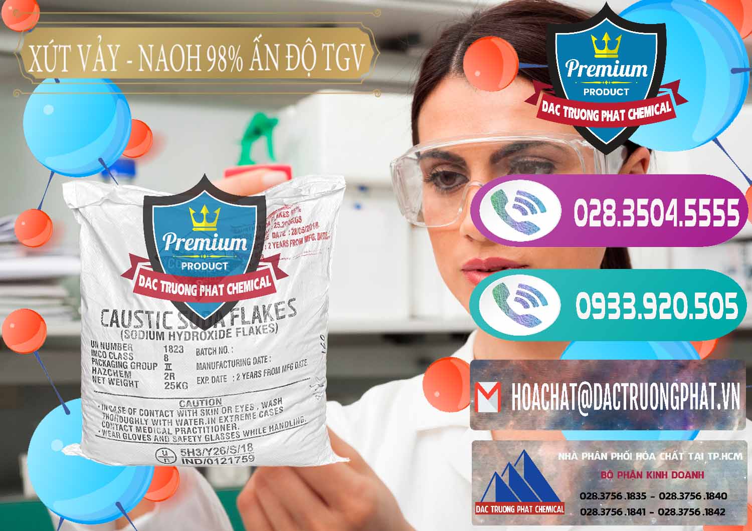 Nhà thương mại > bán Hidroxit Natri Flakes * NaOH Vảy 98% TGV Ấn Độ India Công ty chuyên phân phối và bán Xút Vảy - NaOH Vảy 98% TGV Ấn Độ India - 0169 - Đơn vị chuyên kinh doanh - phân phối hóa chất tại TP.HCM - hoachatxulynuoc.com