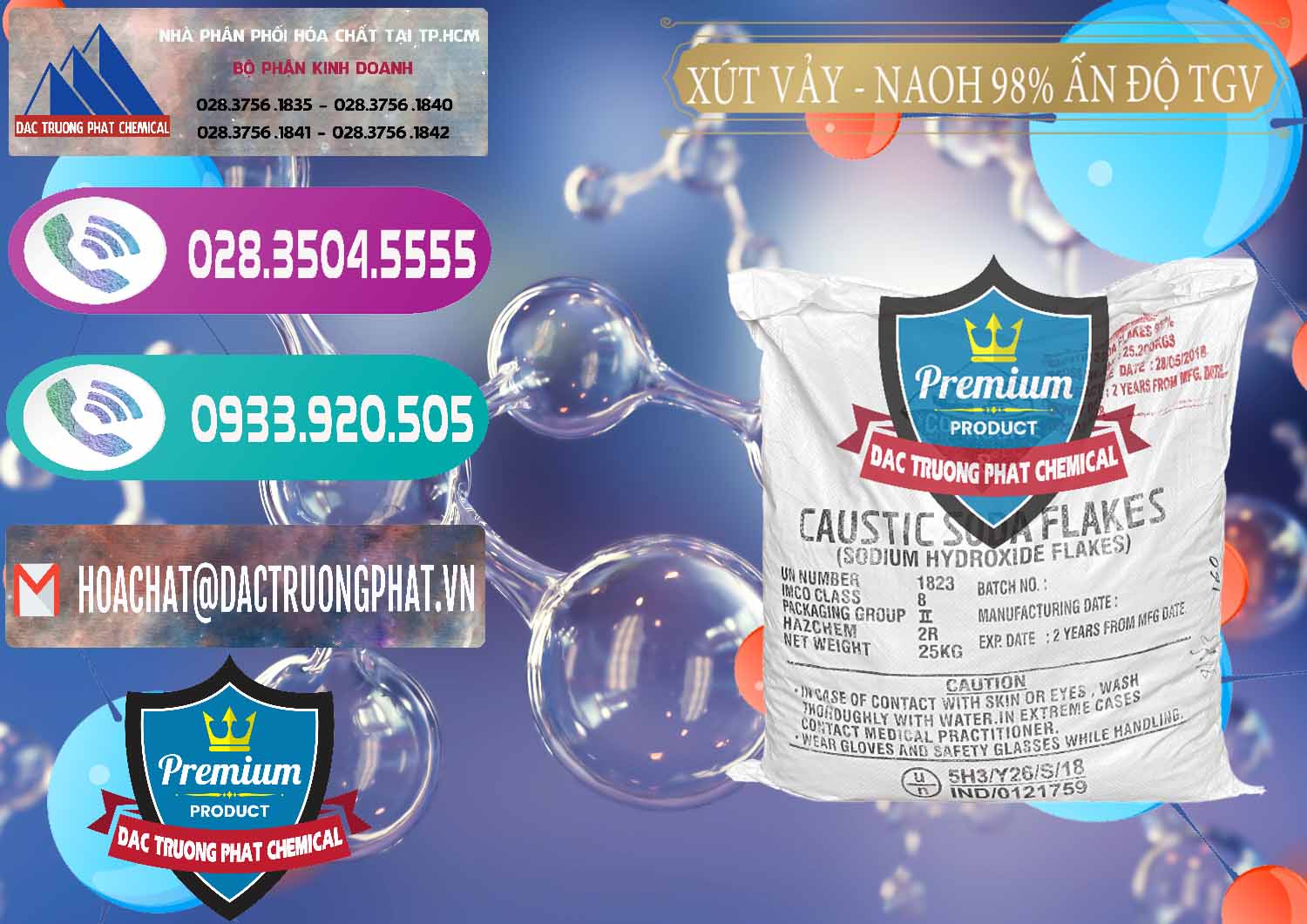 Cty chuyên cung cấp < bán hóa chất Xút Vảy > Hidroxit Sodium Dạng Vảy 98% TGV Ấn Độ India Nơi chuyên nhập khẩu ( bán ) Xút Vảy - NaOH Vảy 98% TGV Ấn Độ India - 0169 - Nơi chuyên kinh doanh - phân phối hóa chất tại TP.HCM - hoachatxulynuoc.com