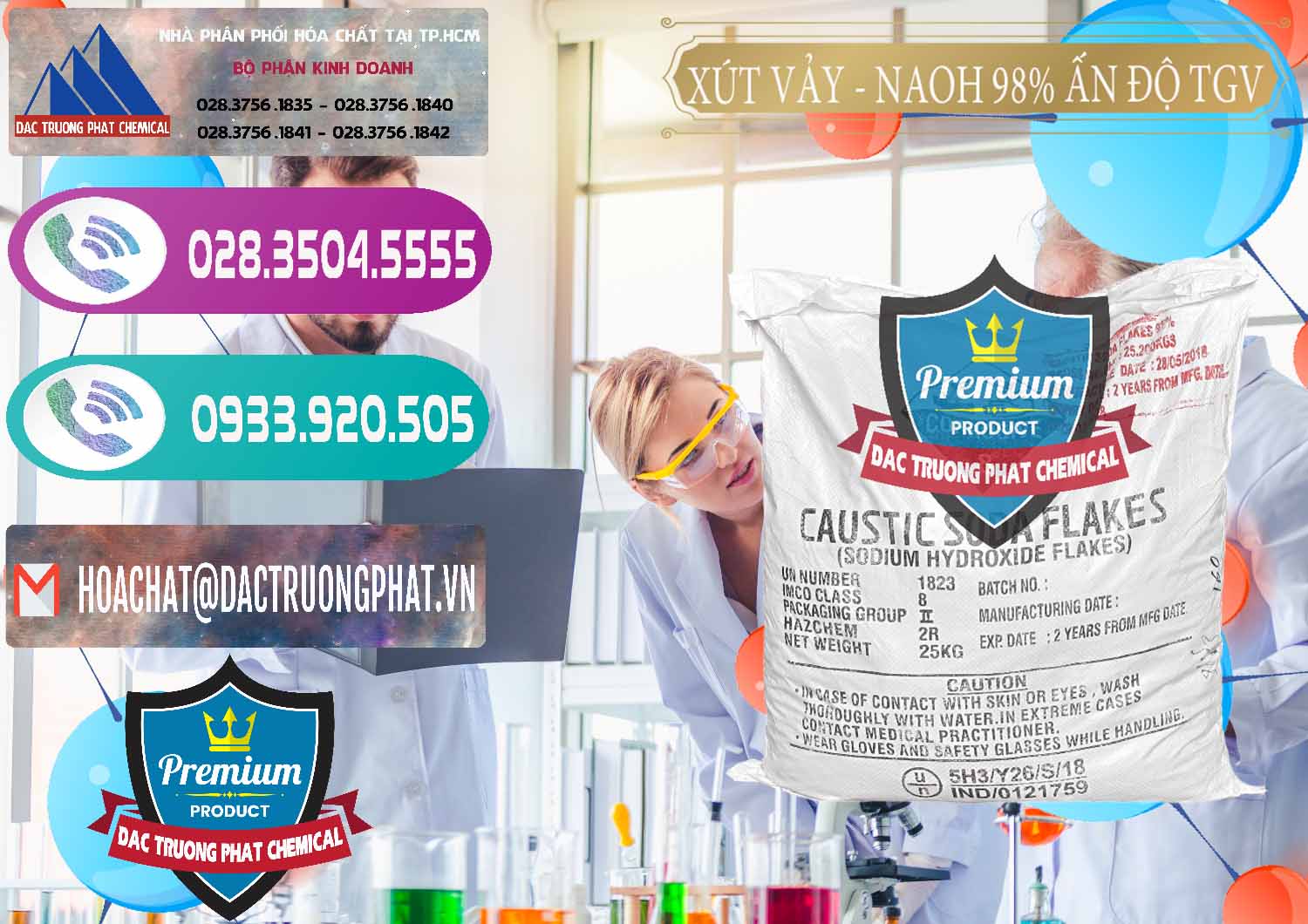 Nơi chuyên cung ứng © bán Hóa Chất Công Nghiệp Caustic Soda Vảy # Natri Hyđroxide Rắn Công ty chuyên bán - cung cấp Xút Vảy - NaOH Vảy 98% TGV Ấn Độ India - 0169 - Đơn vị kinh doanh và cung cấp hóa chất tại TP.HCM - hoachatxulynuoc.com