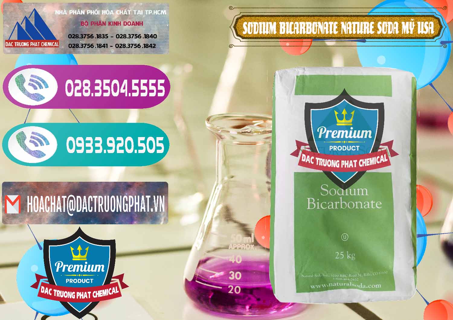 Chuyên bán và cung ứng Sodium Bicarbonate – Bicar NaHCO3 Food Grade Nature Soda Mỹ USA - 0256 - Nơi chuyên cung cấp - bán hóa chất tại TP.HCM - hoachatxulynuoc.com