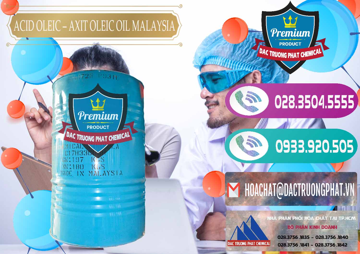 Đơn vị chuyên bán - cung ứng Acid Oleic – Axit Oleic Oil Malaysia - 0013 - Chuyên bán & cung cấp hóa chất tại TP.HCM - hoachatxulynuoc.com