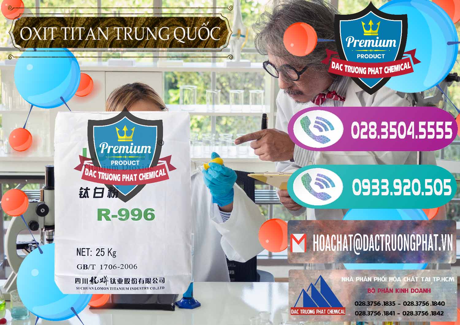Công ty bán - phân phối Oxit Titan KA100 – Tio2 Trung Quốc China - 0398 - Cung cấp & bán hóa chất tại TP.HCM - hoachatxulynuoc.com