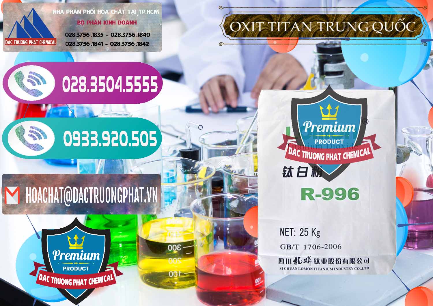 Chuyên kinh doanh & bán Oxit Titan KA100 – Tio2 Trung Quốc China - 0398 - Kinh doanh - cung cấp hóa chất tại TP.HCM - hoachatxulynuoc.com