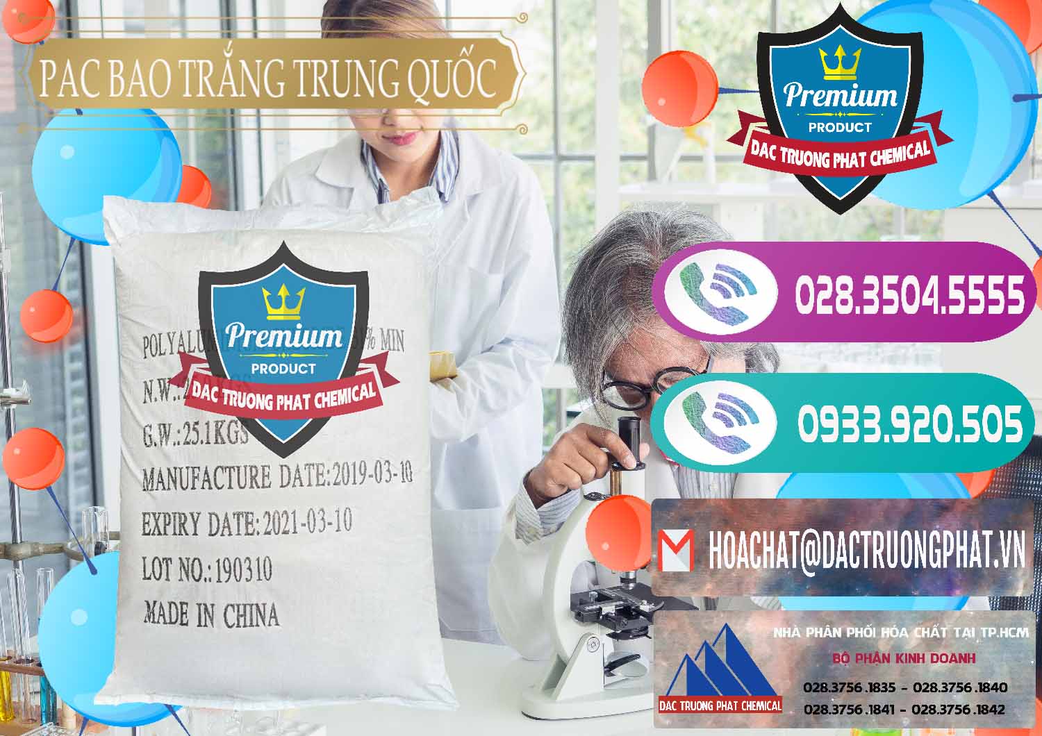 PAC - Polyaluminium Chloride Bao Trắng Trung Quốc China Cty cung ứng và bán PAC - Polyaluminium Chloride Bao Trắng Trung Quốc China - 0108 - Chuyên bán & phân phối hóa chất tại TP.HCM - hoachatxulynuoc.com