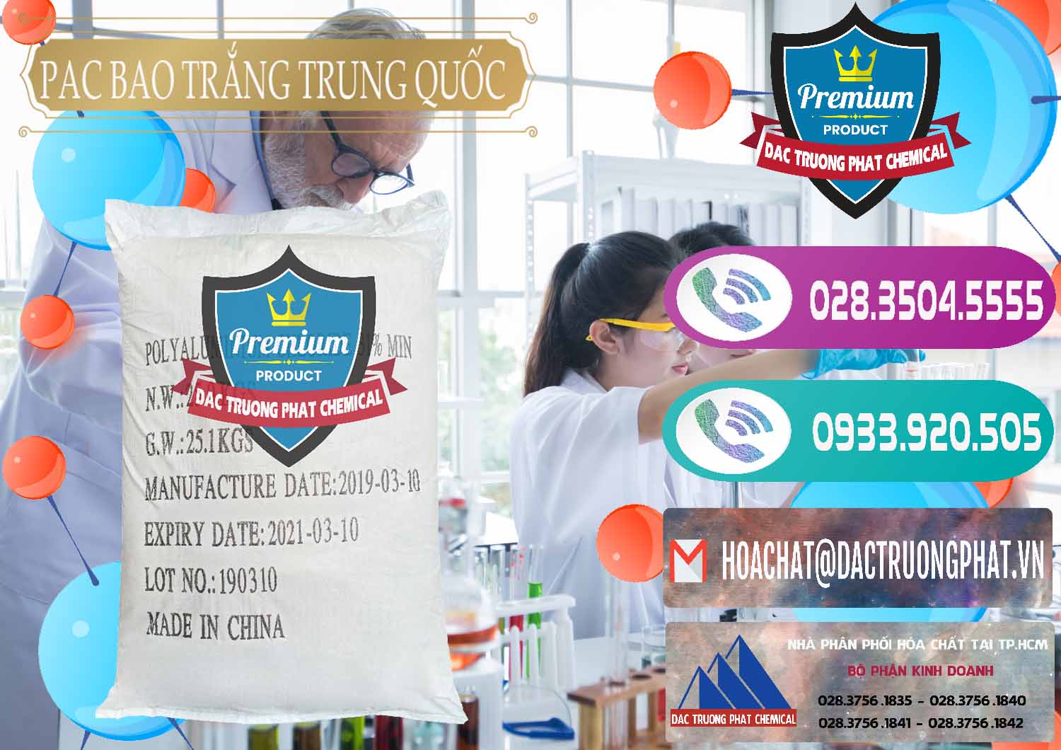 PAC - Polyaluminium Chloride Bao Trắng Trung Quốc China Nhập khẩu ( bán ) PAC - Polyaluminium Chloride Bao Trắng Trung Quốc China - 0108 - Cty chuyên phân phối _ cung ứng hóa chất tại TP.HCM - hoachatxulynuoc.com