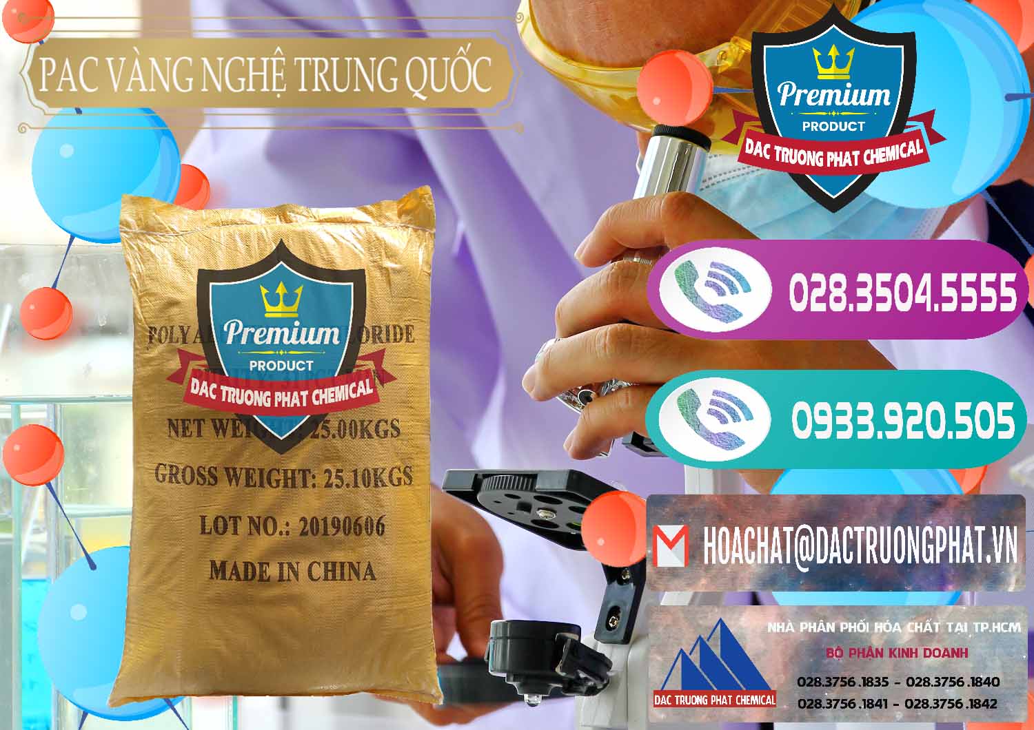 Đơn vị kinh doanh và bán PAC - Polyaluminium Chloride Vàng Nghệ Trung Quốc China - 0110 - Công ty cung cấp & phân phối hóa chất tại TP.HCM - hoachatxulynuoc.com