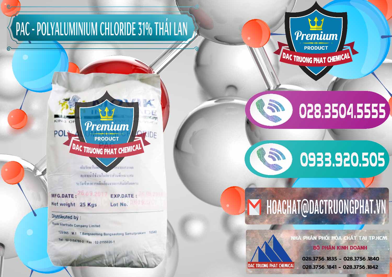 Đơn vị cung ứng - bán PAC - Polyaluminium Chloride 31% Thái Lan Thailand - 0469 - Công ty chuyên phân phối _ nhập khẩu hóa chất tại TP.HCM - hoachatxulynuoc.com