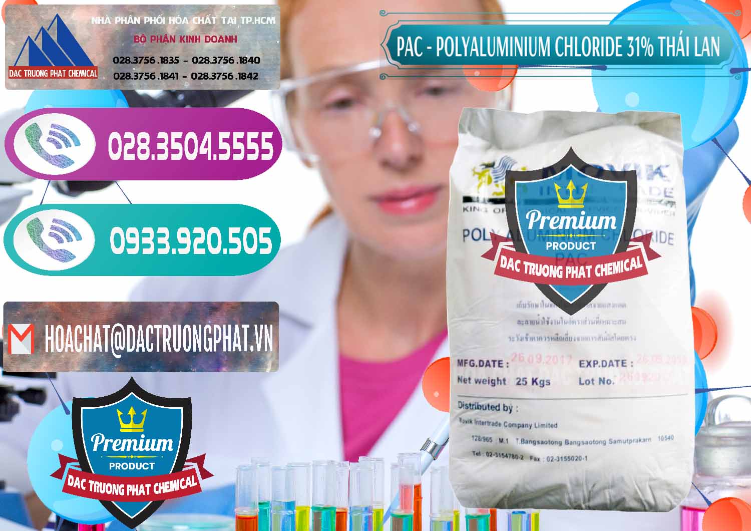 Chuyên bán & cung ứng PAC - Polyaluminium Chloride 31% Thái Lan Thailand - 0469 - Chuyên phân phối _ cung ứng hóa chất tại TP.HCM - hoachatxulynuoc.com