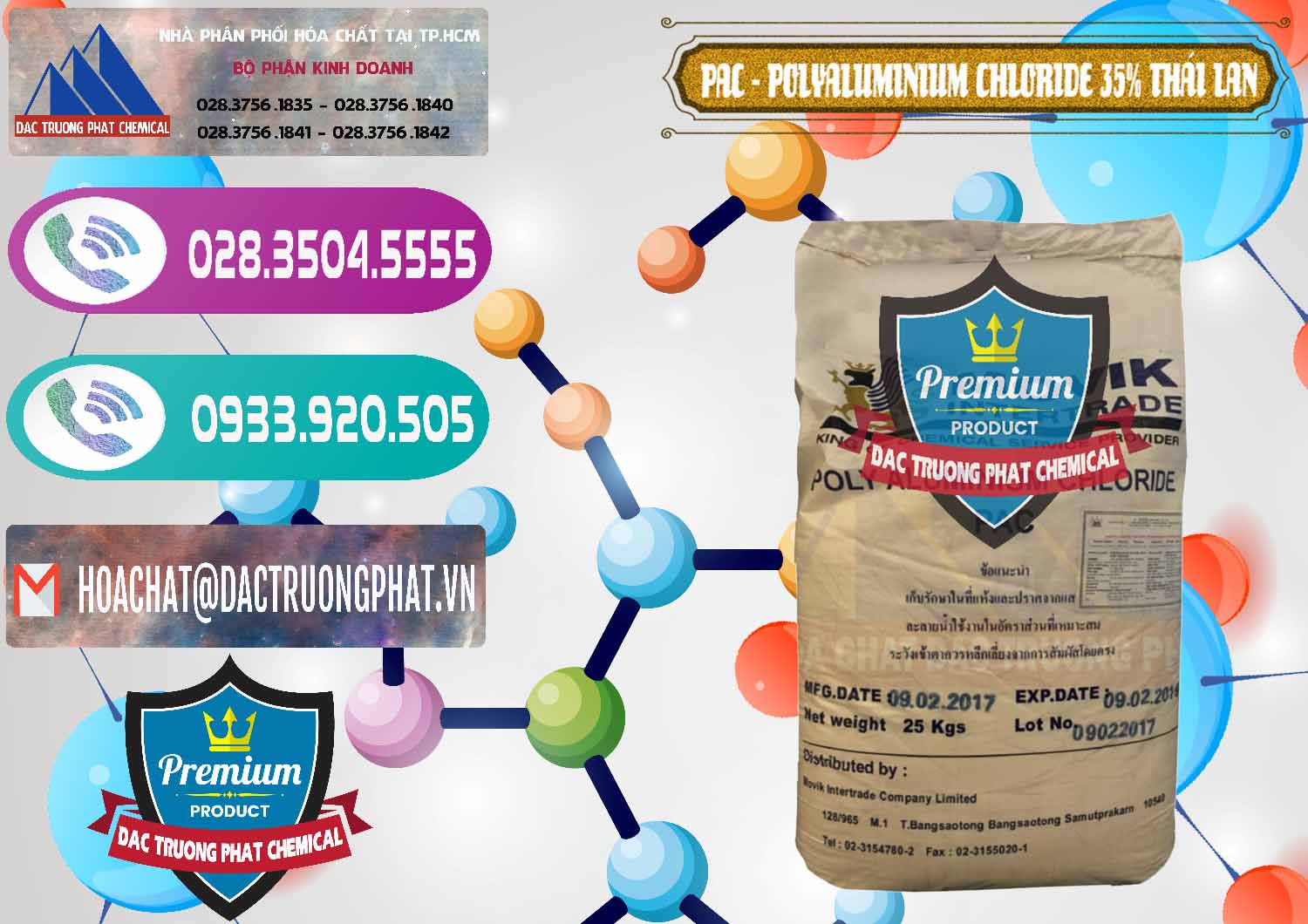 Cty chuyên bán ( phân phối ) PAC - Polyaluminium Chloride 35% Thái Lan Thailand - 0470 - Cty phân phối và cung cấp hóa chất tại TP.HCM - hoachatxulynuoc.com