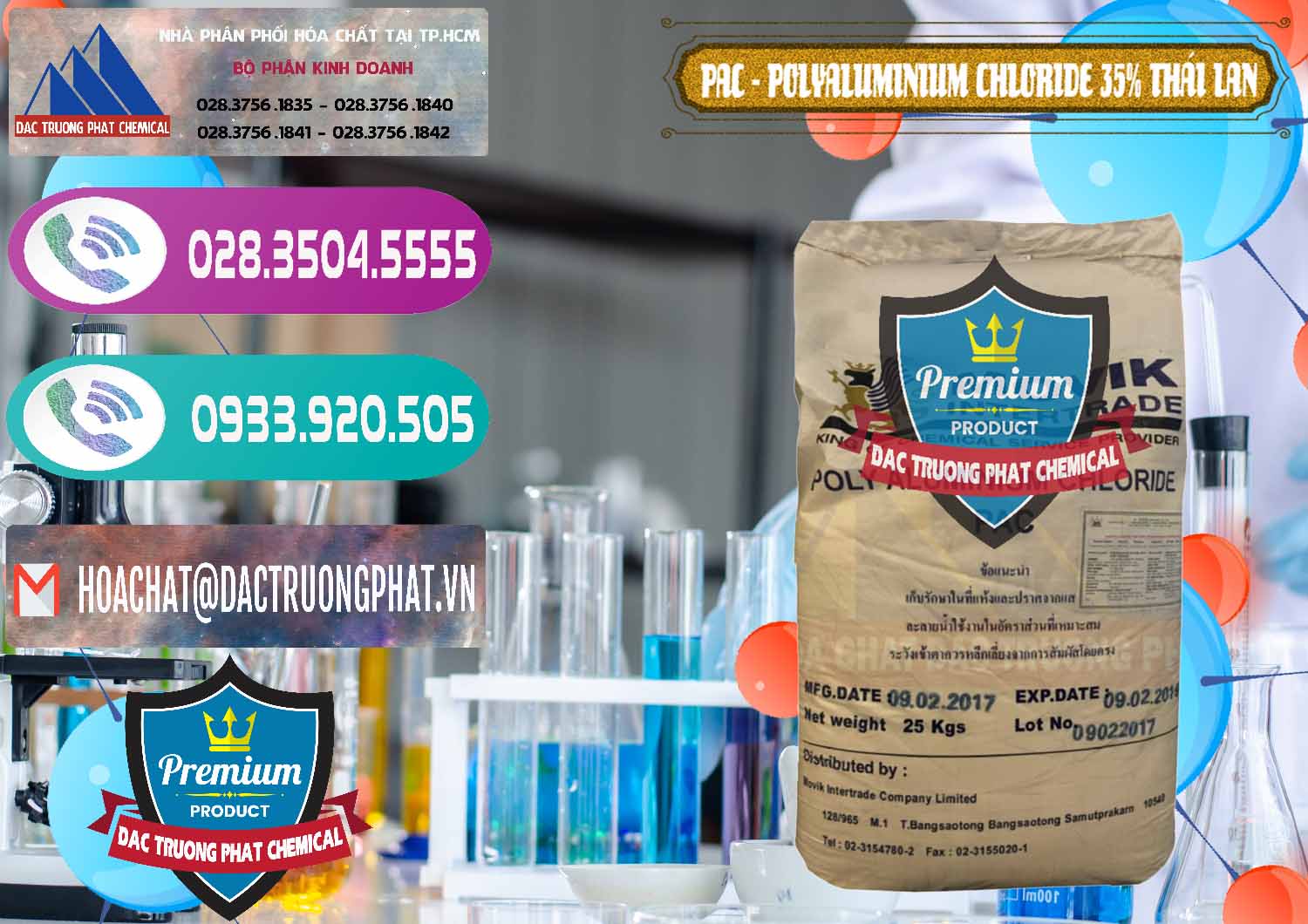 Đơn vị phân phối _ bán PAC - Polyaluminium Chloride 35% Thái Lan Thailand - 0470 - Cty phân phối và cung cấp hóa chất tại TP.HCM - hoachatxulynuoc.com