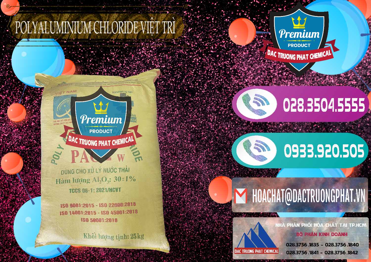 Đơn vị bán ( phân phối ) PAC - Polyaluminium Chloride Việt Trì Việt Nam - 0487 - Đơn vị cung ứng và bán hóa chất tại TP.HCM - hoachatxulynuoc.com