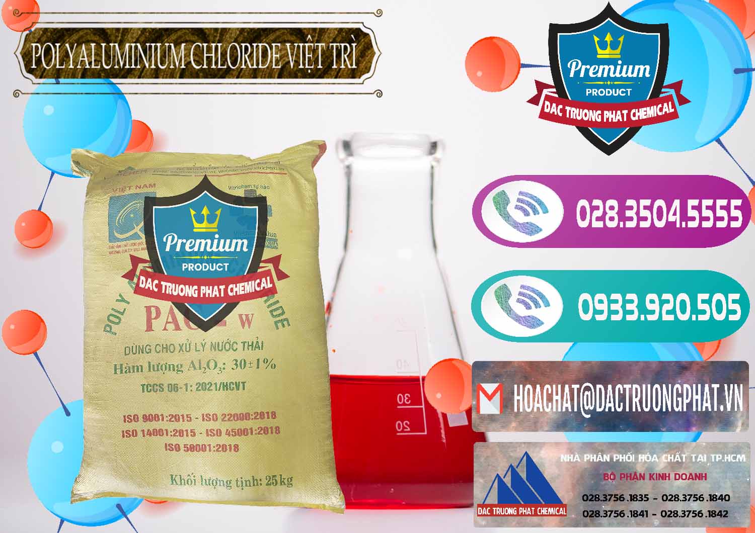 Nơi chuyên bán ( phân phối ) PAC - Polyaluminium Chloride Việt Trì Việt Nam - 0487 - Cty chuyên phân phối và cung ứng hóa chất tại TP.HCM - hoachatxulynuoc.com