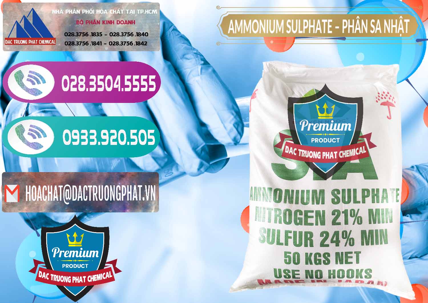 Đơn vị chuyên cung ứng & bán Ammonium Sulphate – Phân Sa Nhật Japan - 0023 - Nơi phân phối & cung cấp hóa chất tại TP.HCM - hoachatxulynuoc.com